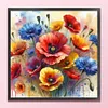 Poppy-11CT Counted Cross Stitch Kit(40x40cm)