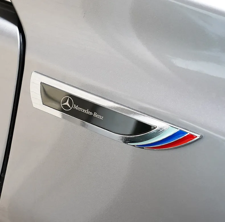 🔥Hot sale! 🔥3D Blade Leaf Plate Side Label Body Fender Decoration(2PCS)