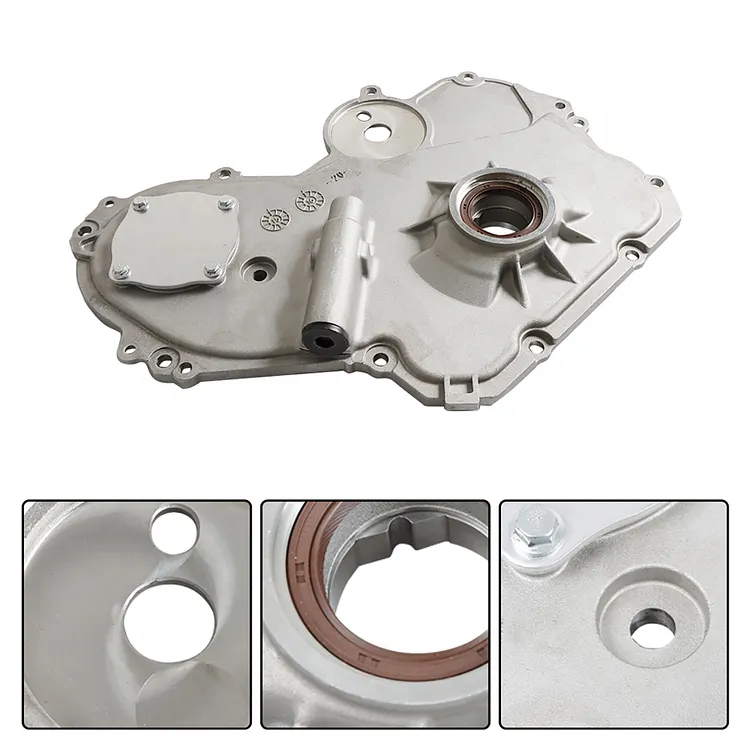 SEBLAFF Timing Chain Kit Oil Pump Actuator Gear Cover Kit Replacement for Lacrosse Regal Verano Cobalt Equinox 2.2L 2.4L HS26517PT 12608580 24449448