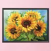 (Big Size)Sunflower - 11CT Stamped Cross Stitch - 65*50cm - Flower