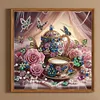 Diamond Painting-DIY Crystal Rhinestone Tea