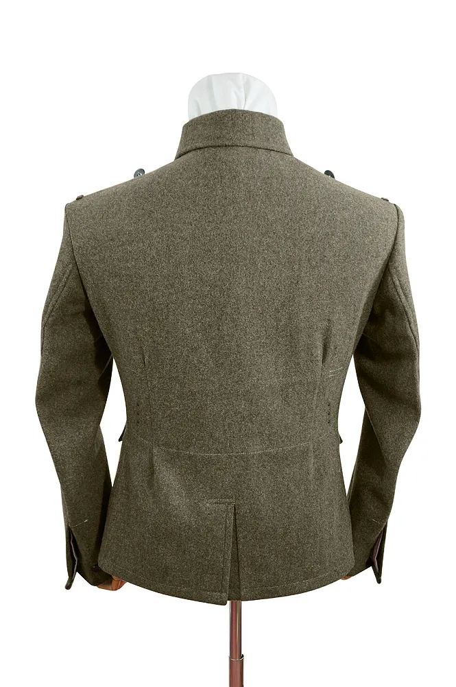   Wehrmacht German M1943 EM Brown Wool Tunic Feldbluse German-Uniform