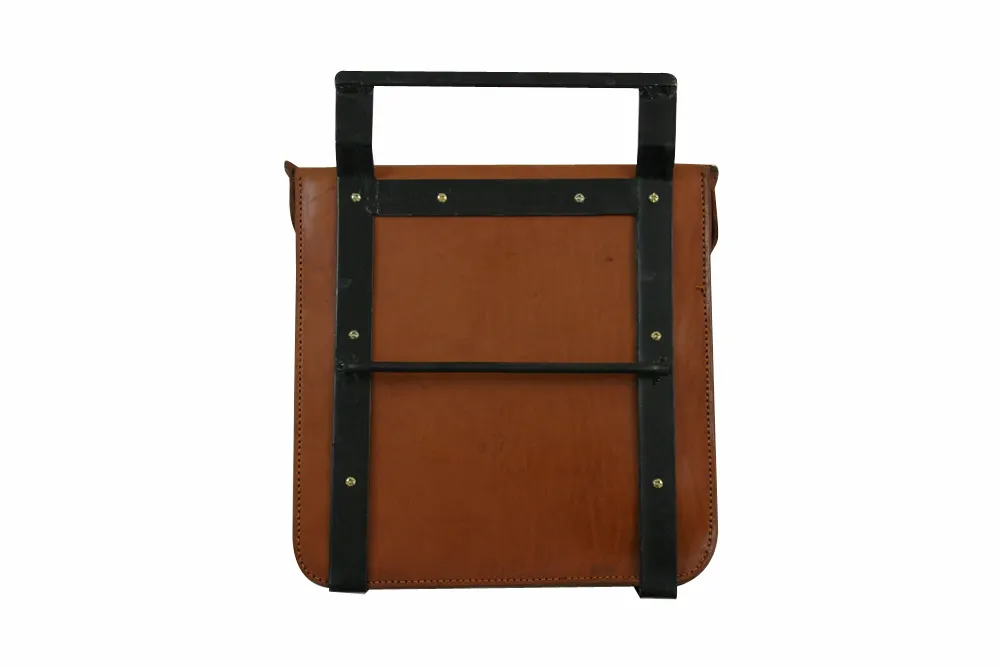 CJ750 Leather ammo toolbox saddle bag
