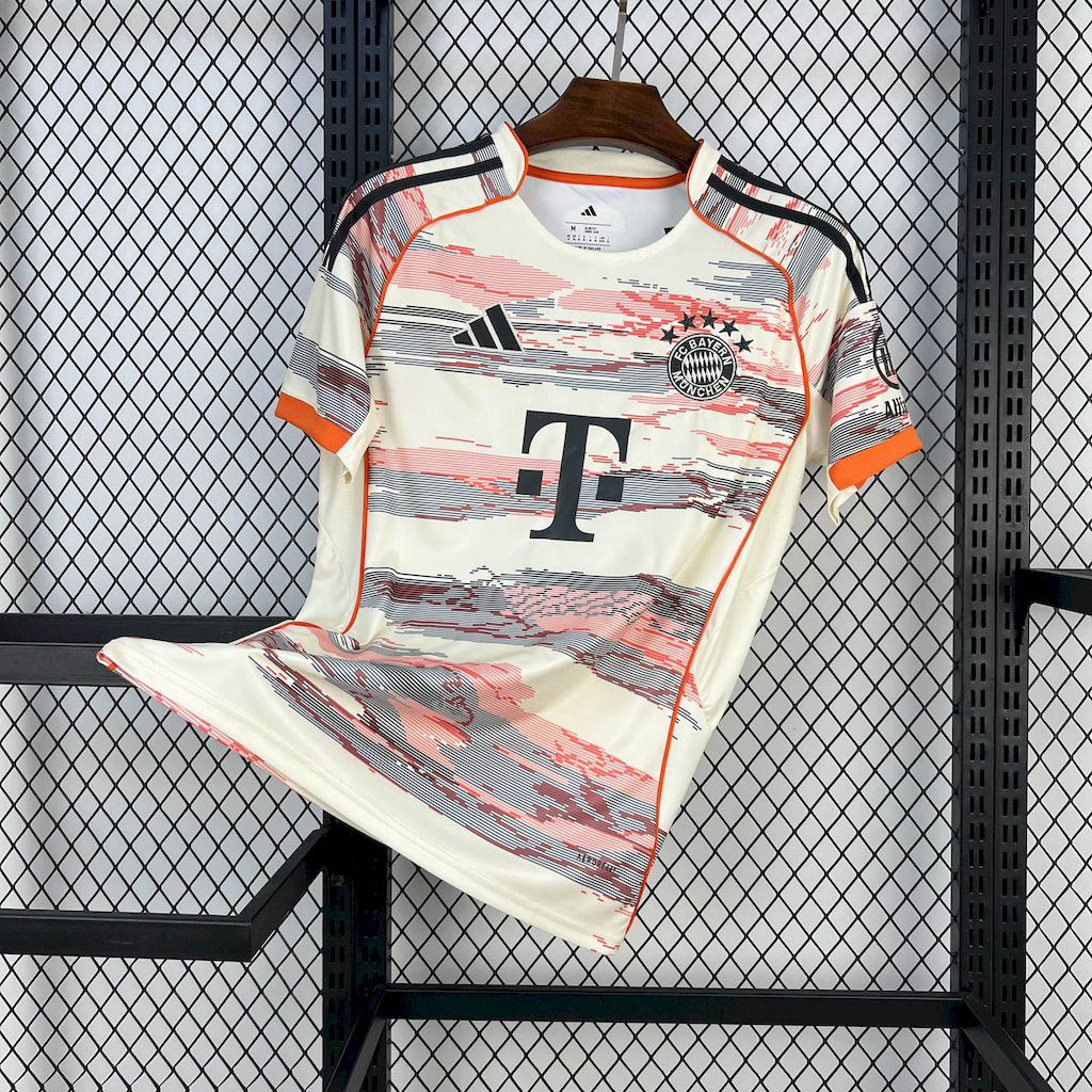 2025-2026 FC Bayern Munich Away  Football Shirt 1:1 Thai Quality Maxi Kit