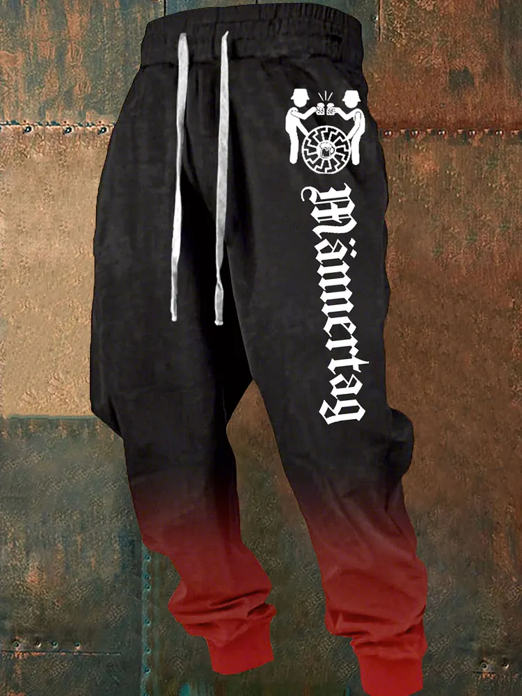 Herren Herren Herren Herren Herren-Freizeit hose bedruckt