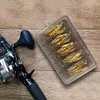 10pcs Boxed Metal Spoon Spinner Fishing Lure Artificial Bait Gift for Men Father