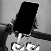 Shock-Absorbing Mobile Phone Rack One-Button Locking Handlebar Smartphone Mount