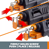 Worx Electric Screwdriver, Rechargeable Cordless Electric Screwdriver Set with 6 Bits, Screw Holder, Charger