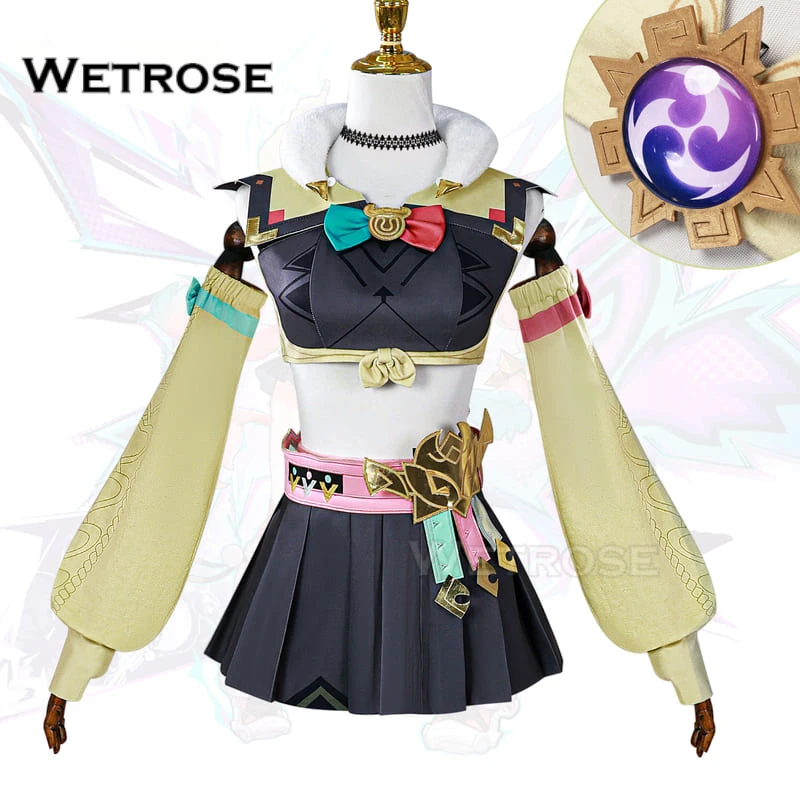 [Wetrose] In Stock R Varesa Genshin Impact Cosplay Costume