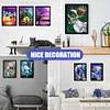 (3PCS) Diamond Painting Magnetic Frame For 30*40CM (Black Matted)