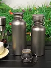 500/600/750ml Titanium Water Bottle with Lid Sports Kettle for Outdoor Picnic