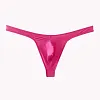 Seamless Solid Thong Men T-back Thin Low-Waisted Underpants
