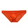 Men's Low Waist Ice Silk Solid Color Brief Panties Breathable Thin Bikini Briefs Underwear