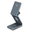 3 In 1 Magnetic Wireless Charger Stand Pad for iPhone 15 14 13 Samsung Galaxy Watch IWatch Foldable Fast Charging Dock Station