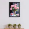 Pink Rose-Paint by Numbers Acrylic Painting 30*40CM