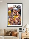 Trafalgar D. Water Law Decorative Painting - ONE PIECE - BLK Studio