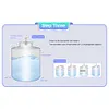 Ultrasonic Water Tank Liquid Level Meter with Temperature Sensor Time Display