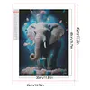 Diamond Painting -DIY Full Square Drill Elephant（35*45 CM)