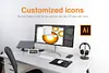 STREAM DOCK PERSONALIZE KEYS WITH CUSTOM ICONS