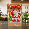 8Pack Diamond Painting Special Crystal Christmas Gift bags Cookies and Candy Bags Reindeer Xmas Folding Bags for Kids Party Favor Holiday New Year