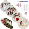 4 Set Chirstmas Series- Embroidery Kits