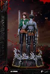 1/6 Scale Levi Ackerman & Hange Zoe - Attack on Titan Resin Statue - LC-Studios