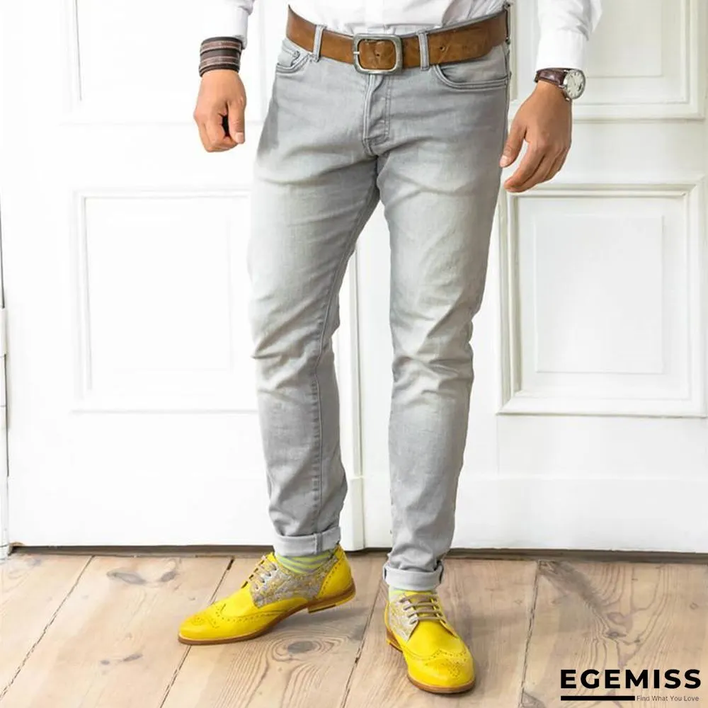Handmade Paisley Pattern Oxford Leather Shoes | EGEMISS