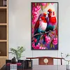5D DIY Full Round Drill Diamond Painting Bird Kit Home Decoration Art Craft
