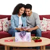 Purple Butterfly Flower-Pop Up Greeting Card