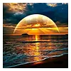 Sea - Full Round Diamond Painting 30*30CM