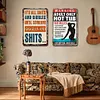 2pcs - Warning - Vintage Metal Signs(12*16Inch) - Warning