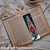 (US Local)8Pcs Christmas Themed DIY Diamond Painting Bookmark for Reading Enthusiasts