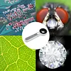 60X Handheld Magnifier with LED Light Illuminated Magnifying Glass for Reading