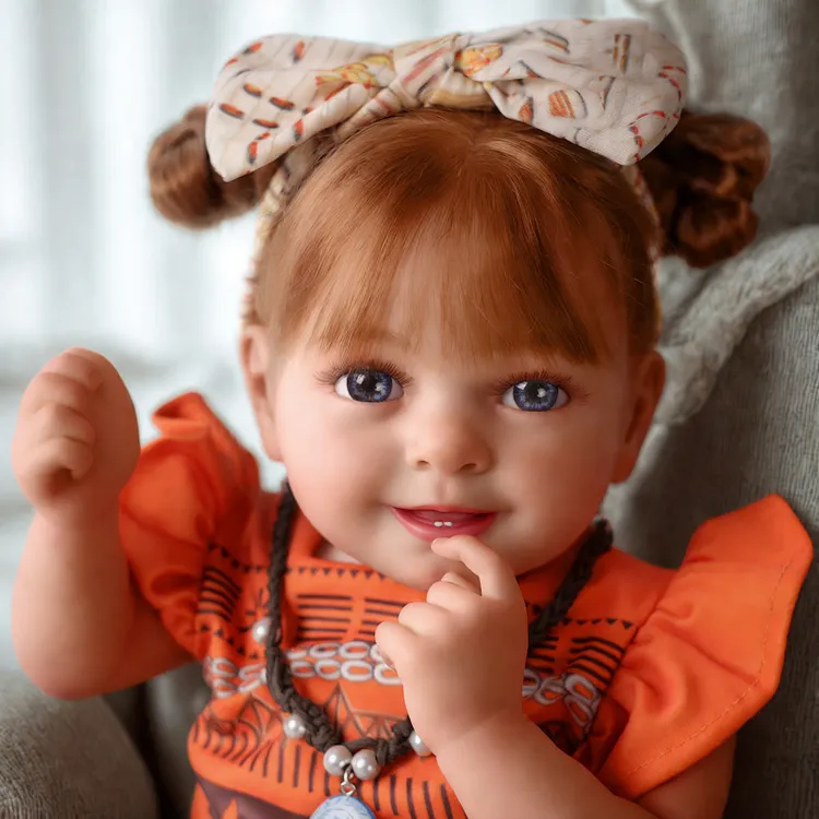 Babeside Smiling Reborn Baby Doreen 20'' Toddler Girl Building Lovely Memories
