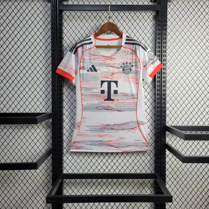 2025-2026 Women FC Bayern Munich Away Football Shirt 1:1 Thai Quality Maxi Kit