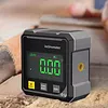 4-Sided Magnetic Inclinometer LED Screen Slope Measuring Meter Hanging Level Box