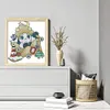 Winter of Stamps -14CT Stamped Cross Stitch Kit(17*19cm)