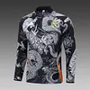 2024/2025 Real Madrid Half-Pull Training Suit Black Dragon Football Shirt 1:1 Thai Quality