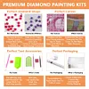 12pcs 5D DIY Full Square Drill Partial AB Drill Diamond Painting Garden Set 16x20cm