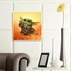 Star Wars - Yoda-Paint by Numbers Acrylic Painting    20*20cm