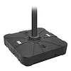 [US Local Warehouse] Patio Umbrella Base 286lbs Capacity Square Market Stand with 4 Lockable Wheels