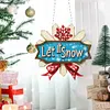 Double Sided Effect Acrylic Christmas Diamond Art Painting Hanging Ornament Kit