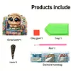 (US Local)Caterpillar 3 Hooks Diamond Painting Hook Rail Diamond Art Hanging Hooks Kit
