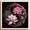 Lotus-11CT Stamped Cross Stitch Kit(40*40cm)