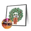 Christmas Wreath-Special Shaped Diamond Painting Kit