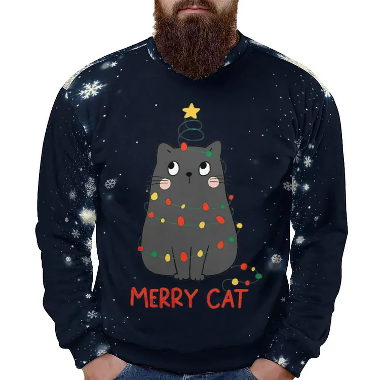 Personalized Design Thanksgiving Men's Full Print Pullover Hoodie Full Print