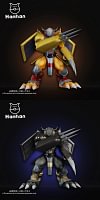 WarGreymon - Digimon Resin Statue - Hanhan-Studio