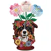 2026&2027 DIY Double Sided Drills Calendar Craft Art Kit Wooden Diamond Painting Calendar Set