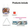 Diamond Painting Single-Sided Acrylic 250th Anniversary of the Founding of the US Hanging Pendant Sun Catcher for Home Garden Wall Door