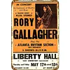 Rory Gallagher - Panneaux en &eacute;tain m&eacute;tallique(20*30cm/30*40cm) - Musique